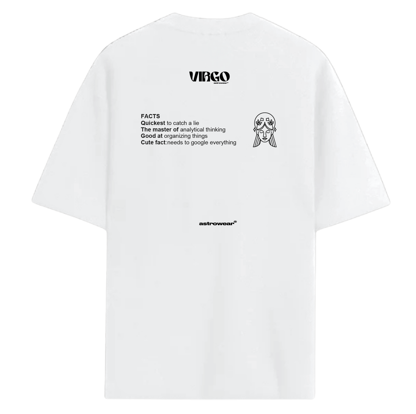 Virgo White T-shirt