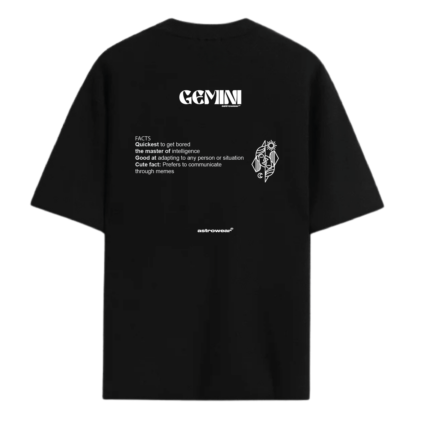 Gemini Black T-shirt