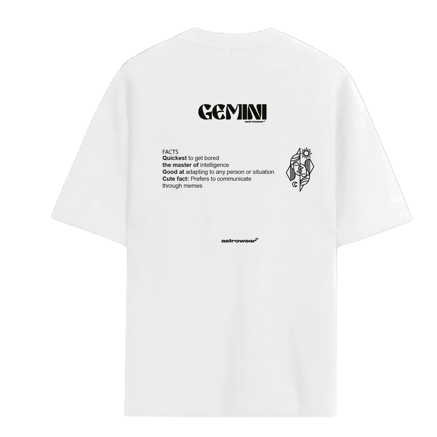 Gemini White T-shirt