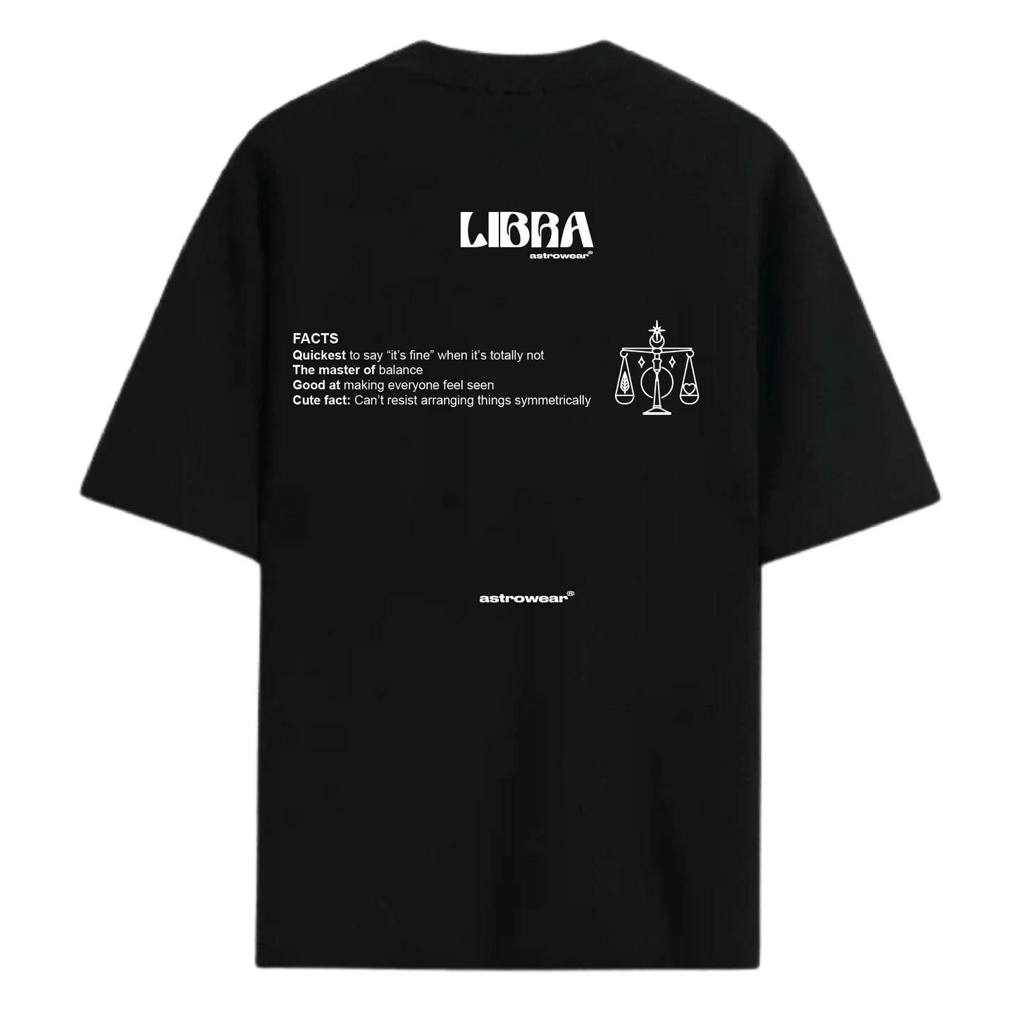 Libra Black T-shirt