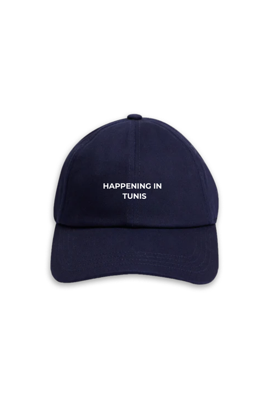 Navy Blue Happening in Tunis Cap