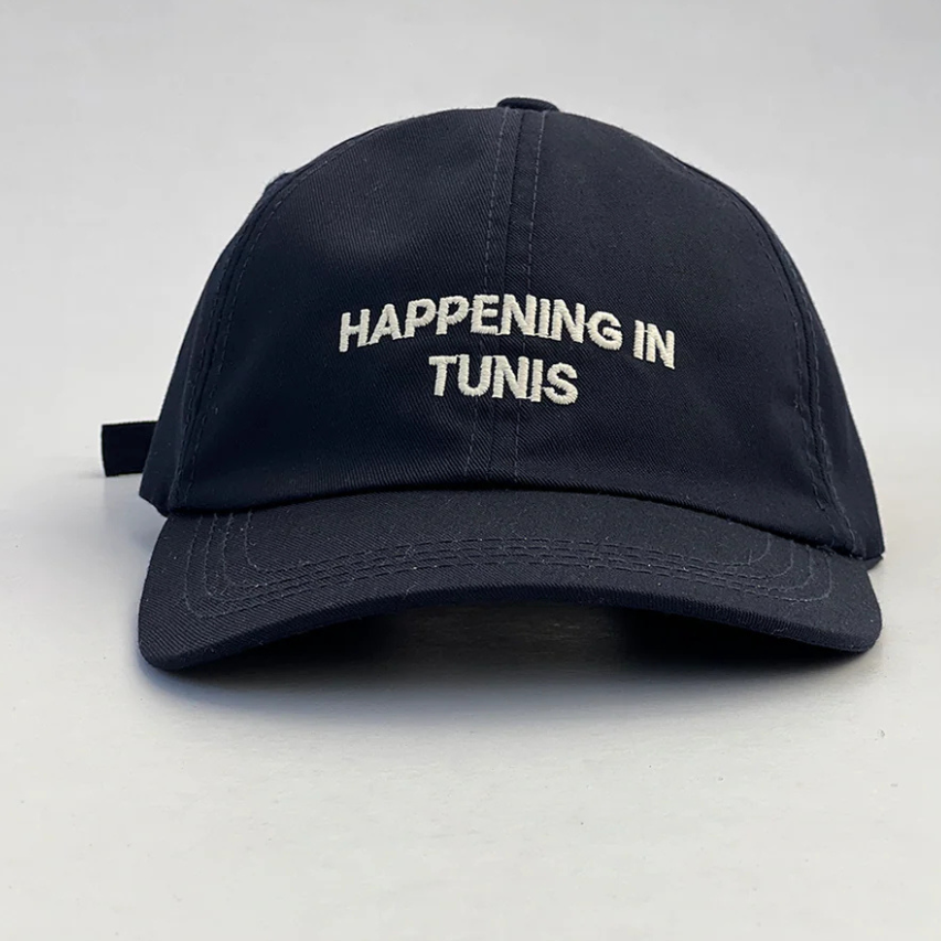 Navy Blue Happening In Tunis Cap