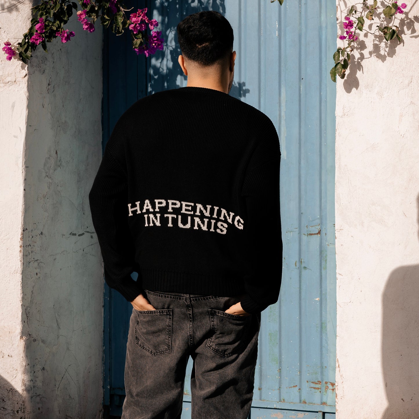 Black Heavyweight knitted