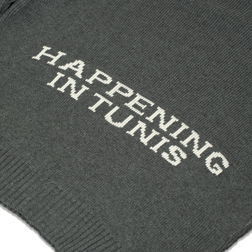 Grey Heavyweight knitted