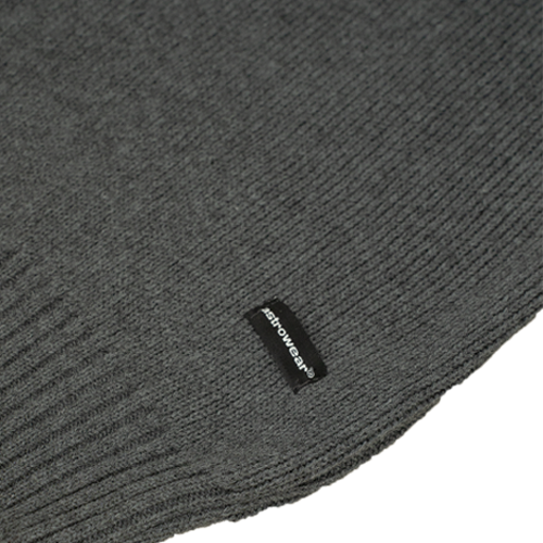 Grey Heavyweight knitted