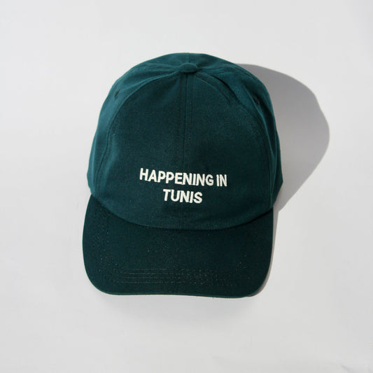 Bottle green Happening In Tunis Cap