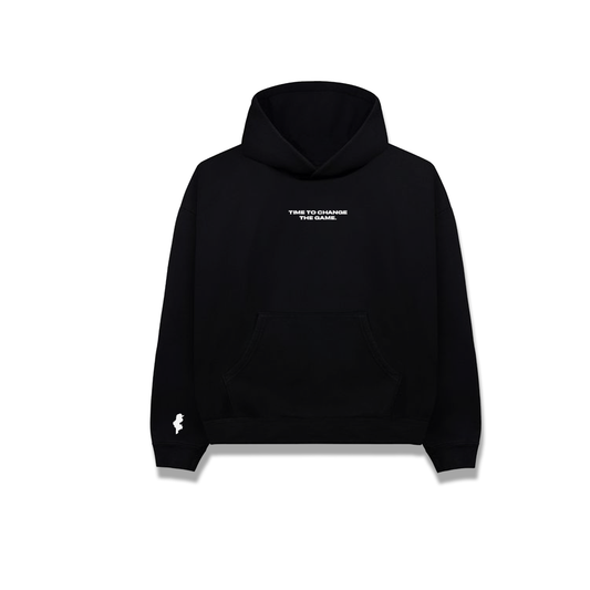 TIME TO CHANGE THE GAME BLACK HOODIE