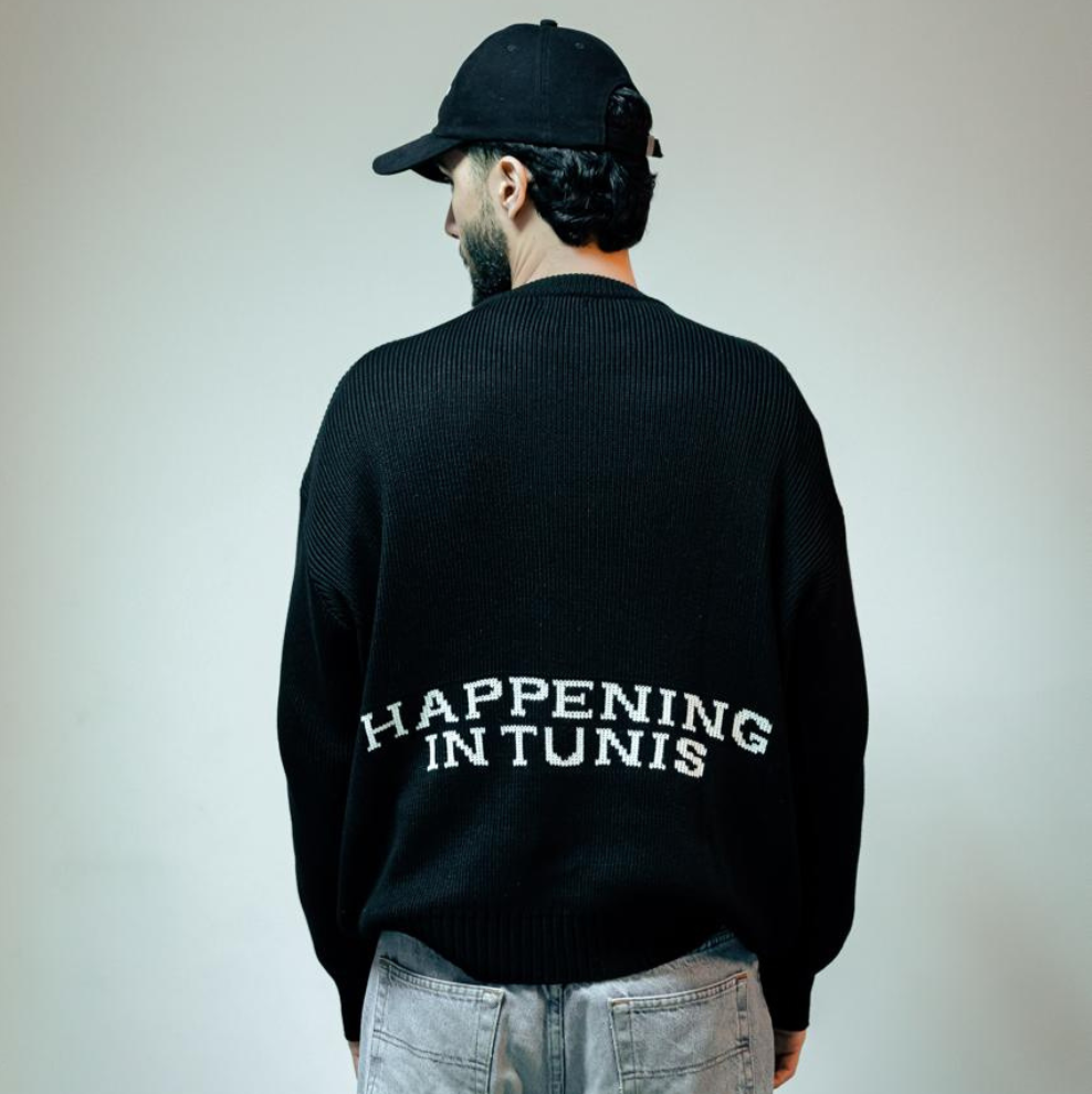 Black Heavyweight knitted