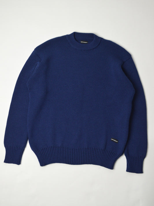 Navy Blue Heavyweight Knitted