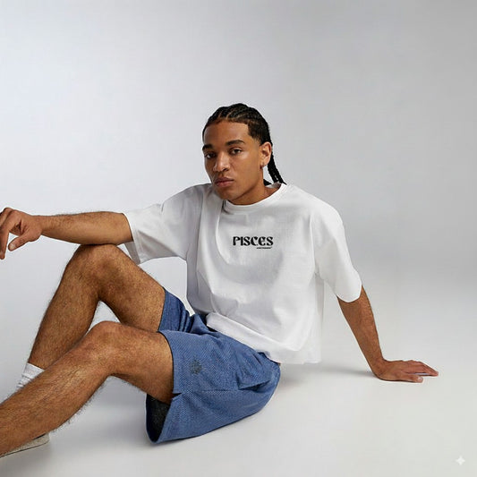 Pisces White  T-shirt
