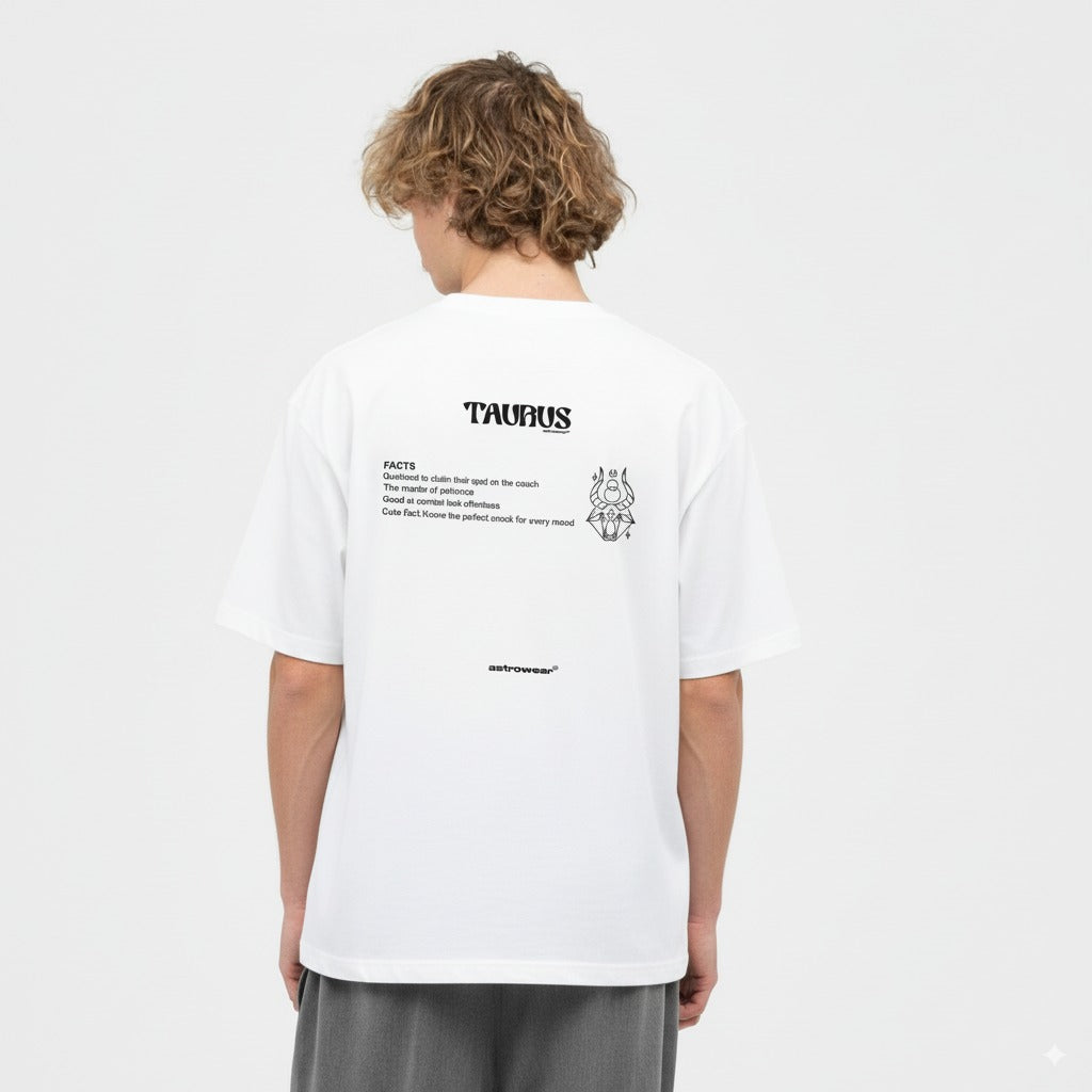 Taurus White T-shirt