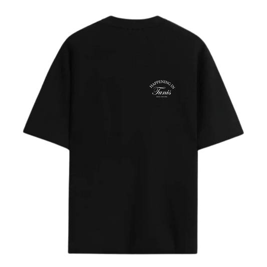 Happening In Tunis Black T-shirt