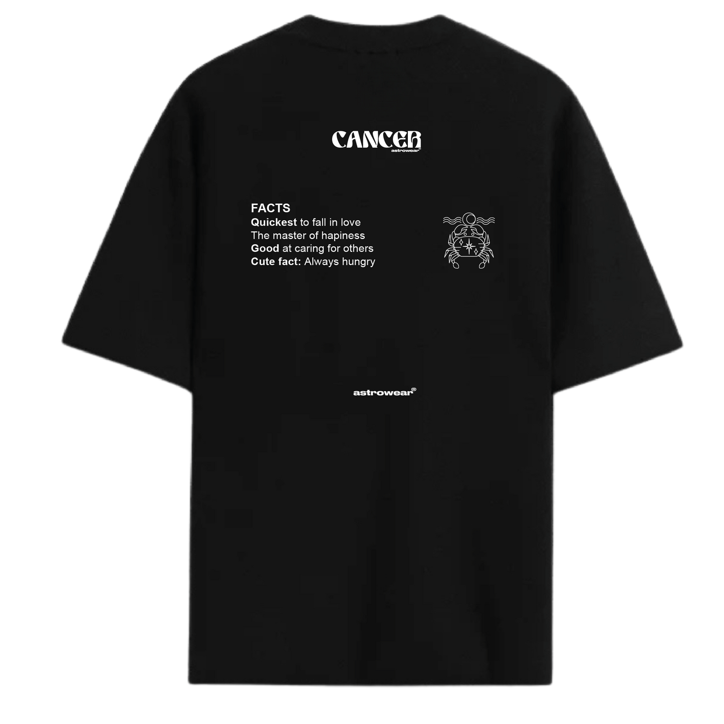 Cancer Black T-shirt