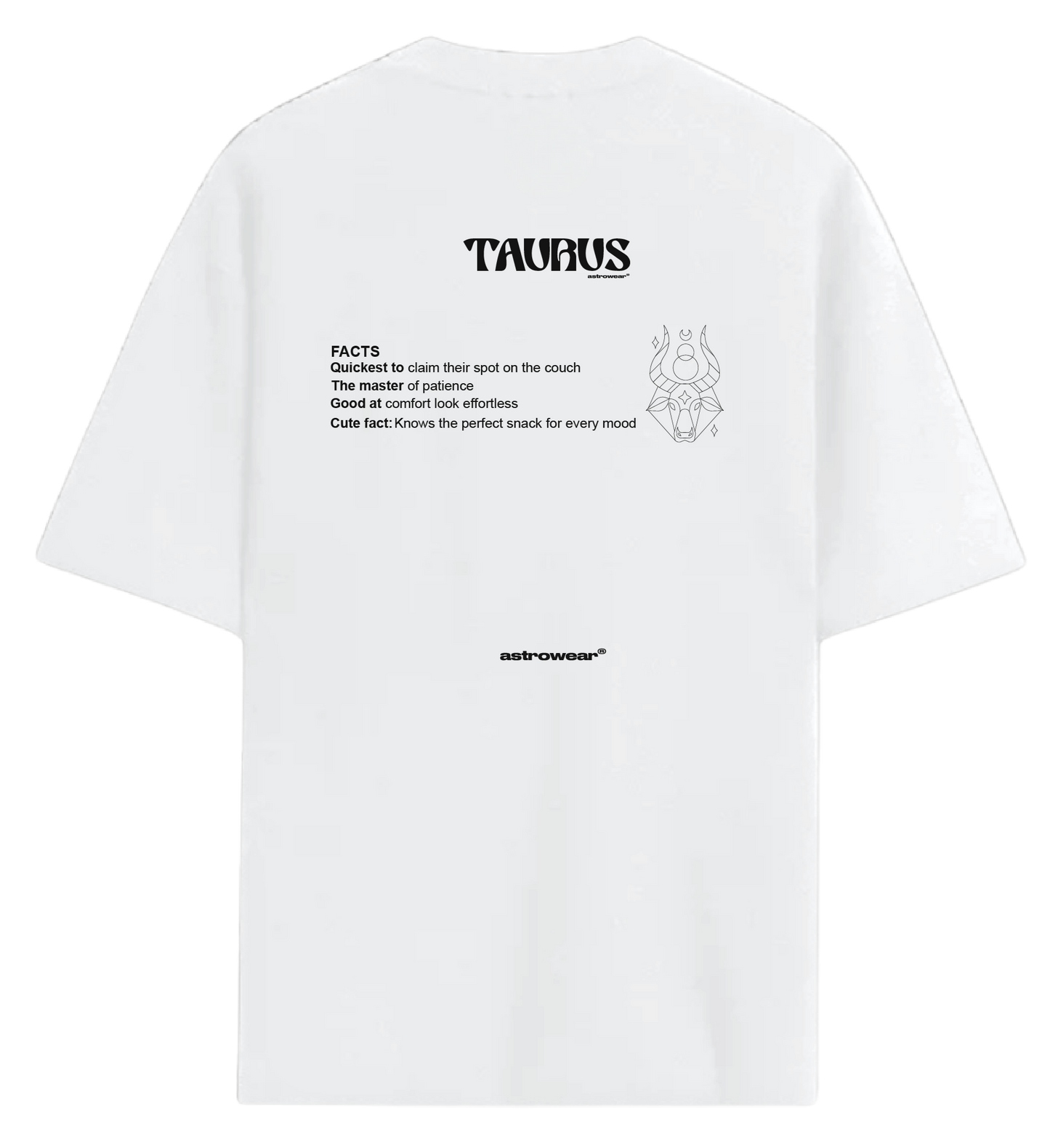 Taurus White T-shirt