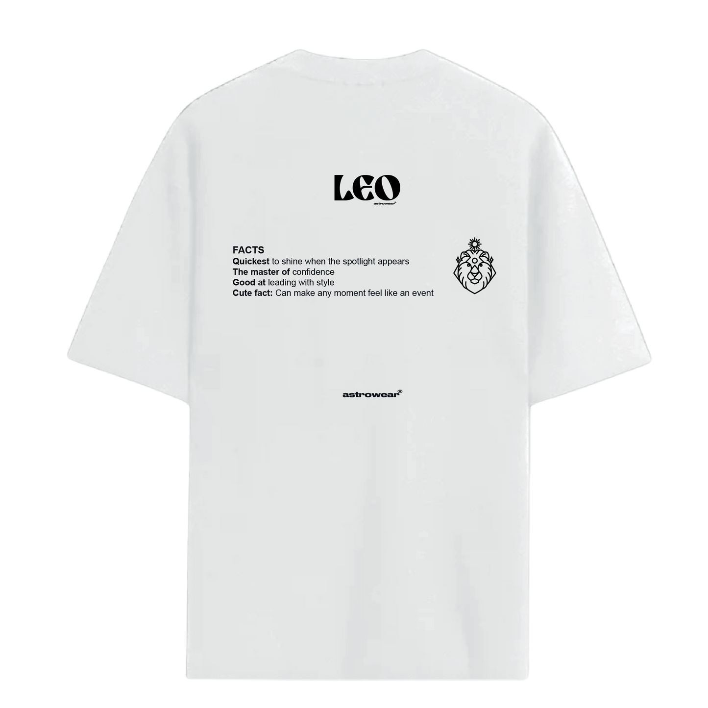 Leo oversized T-shirt